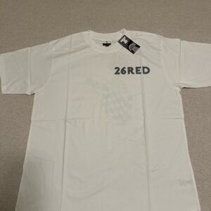 Twenty Six‎ Red White Tee with Bold Graphic